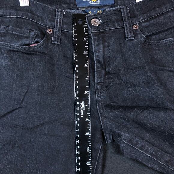 Lucky Brand Womens Jeans Black Denim Mid Rise Sofia Boot Stretch 6/28 - Picture 9 of 14